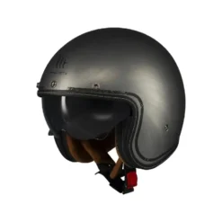 Casco Jet Mt Helmets Of507Sv B Lemans 2 Sv S Scratched Chrome A2 Opaco