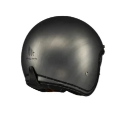 Casco Jet Mt Helmets Of507Sv B Lemans 2 Sv S Scratched Chrome A2 Opaco