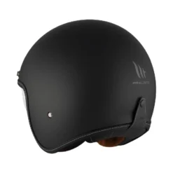 Casco Jet Mt Helmets Of507Sv B Lemans 2 Sv S Solid A1 Opaco Nero