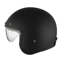 Casco Jet Mt Helmets Of507Sv B Lemans 2 Sv S Solid A1 Opaco Nero
