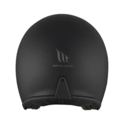Casco Jet Mt Helmets Of507Sv B Lemans 2 Sv S Solid A1 Opaco Nero