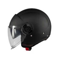 Casco Jet Mt Helmets Of502Sv B Viale A1 Sv S Pure Nero Opaco