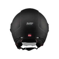 Casco Jet Mt Helmets Of502Sv B Viale A1 Sv S Pure Nero Opaco