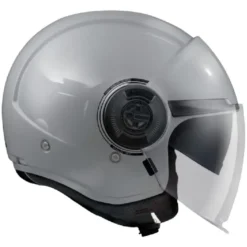 Casco Jet Mt Helmets Of502Sv B Viale Sv S A12 Solid Lucido Grigio