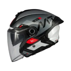 Casco Jet Mt Helmets  Of515Sv Cosmo B2 Sv Silence Lucido