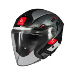 Casco Jet Mt Helmets  Of515Sv Cosmo B2 Sv Silence Lucido
