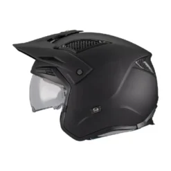 Casco Jet Mt Helmets Tr902Svb District Sv S A1 Pure Nero Opaco