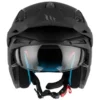Casco Jet Mt Helmets  Tr902Svb District Sv S Solid A1 Opaco Nero