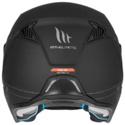 Casco Jet Mt Helmets  Tr902Svb District Sv S Solid A1 Opaco Nero