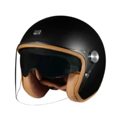 Casco Jet Nexx X.G30 Clubhouse Sv Garage nero Opaco