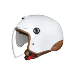 Casco Jet Nexx Y.10 Sunny Bianco Camel