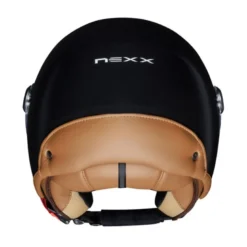 Casco Jet Nexx Y.10 Sunny Urban Jet Black Camel Mt