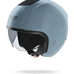 Casco Jet Nolan N20-2 Classico Nobile 339 Blu Grigio Opaco