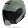 Casco Jet Nolan N40-5 06 Classico Nobile 337 Verde Grigio Opaco