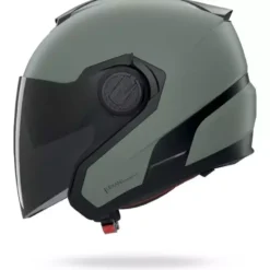 Casco Jet Nolan N40-5 06 Classico Nobile 337 Verde Grigio Opaco