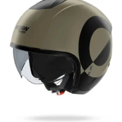Casco Jet Nolan N20-2 Viceversa 343 Pietra Nero Opaco