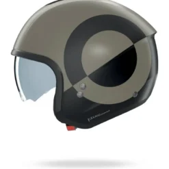 Casco Jet Nolan N20-2 Viceversa 343 Pietra Nero Opaco