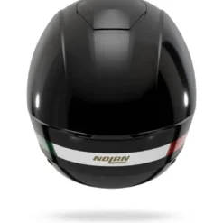 Casco Jet Nolan N20-2 Visor Zefiro 342 Nero Italia Lucido