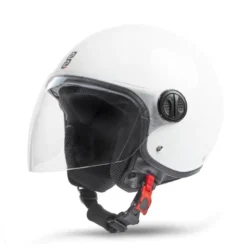 Casco Jet OJ Aria Bianco Lucido