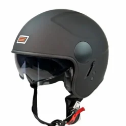 Casco Jet Origine Sierra Solid Nero Opaco