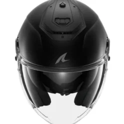 Casco Jet Shark Rs Jet Blank Nero Opaco