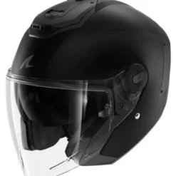 Casco Jet Shark Rs Jet Blank Nero Opaco