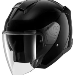 Casco Jet Shark Skwal Jet Blank Nero