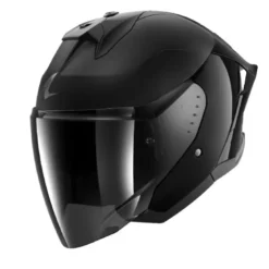 Casco Jet Shark Skwal Jet Cup Dark Shadow Dual Finish Nero
