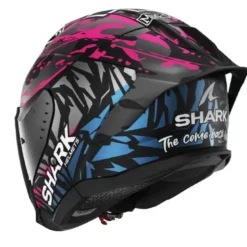 Casco Jet Shark Skwal Jet Cup Repilca Redding Nero Viola Blu Opaco