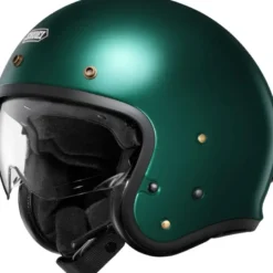 Casco Jet Shoei J.O2 Verde British