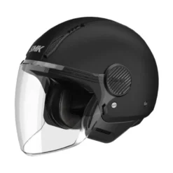 Casco Jet Smk Laminar Nero Opaco