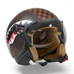Casco Jet SprayGround Sharks in Paris Helmet Marrone