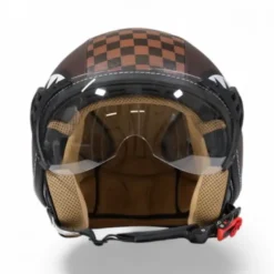 Casco Jet SprayGround Sharks in Paris Helmet Marrone