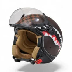 Casco Jet SprayGround Sharks in Paris Helmet Marrone