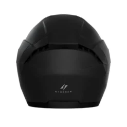 Casco Jet Stormer Run Nero Opaco
