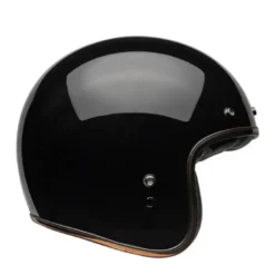 Casco Jet Vintage Bell Custom 500 2025 Rally Nero Bronzo Lucido