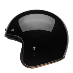 Casco Jet Vintage Bell Custom 500 2025 Rally Nero Bronzo Lucido