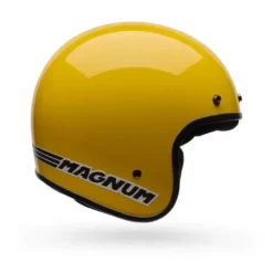 Casco Jet Vintage Bell Magnum 2026 Solid Giallo Lucido