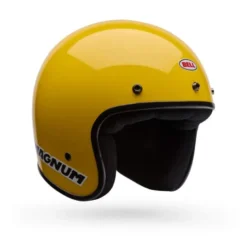 Casco Jet Vintage Bell Magnum 2026 Solid Giallo Lucido