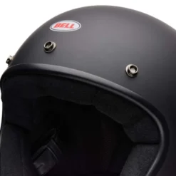 Casco Jet Vintage Bell Magnum 2026 Solid Nero Opaco