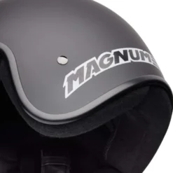 Casco Jet Vintage Bell Magnum 2026 Solid Nero Opaco