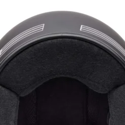 Casco Jet Vintage Bell Magnum 2026 Solid Nero Opaco