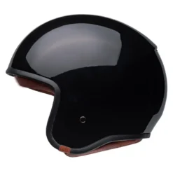 Casco Jet Vintage Bell Tx501 2024 Nero Lucido