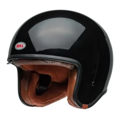 Casco Jet Vintage Bell Tx501 2024 Nero Lucido