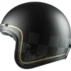 Casco Jet Vintage MPH H-Easy Classic Nero Oro Opaco