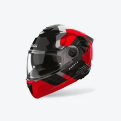 Casco Modulare Airoh Specktre Groove Rosso Lucido