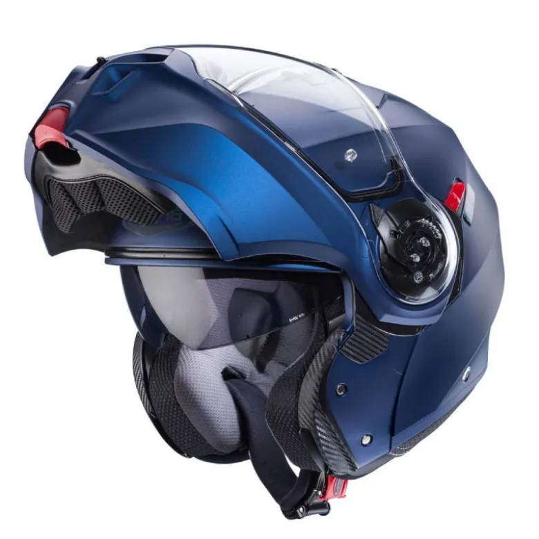 Casco Modulare Caberg Duke Evo Blu Opaco Yama