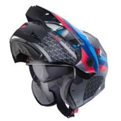 Casco Modulare Caberg Tourmax X Sarabe Antracite Opaco Nero Colori BMW