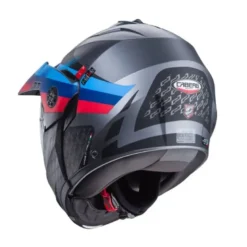 Casco Modulare Caberg Tourmax X Sarabe Antracite Opaco Nero Colori BMW