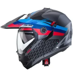 Casco Modulare Caberg Tourmax X Sarabe Antracite Opaco Nero Colori BMW
